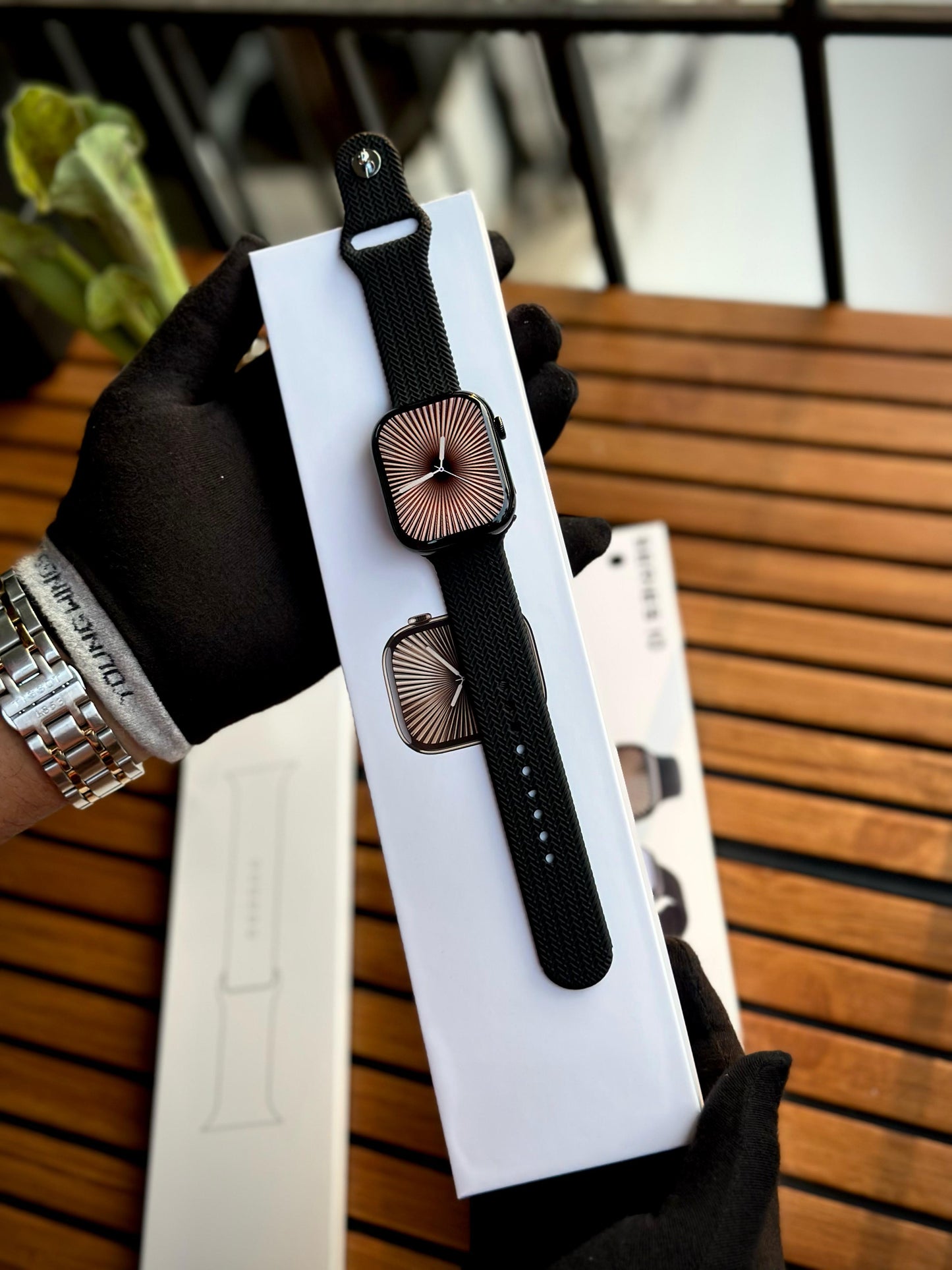 Series11 watch with double amazing strap 🔥