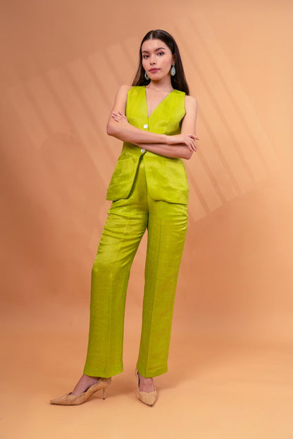 Co-ord Set with Waistcoat and Pants
