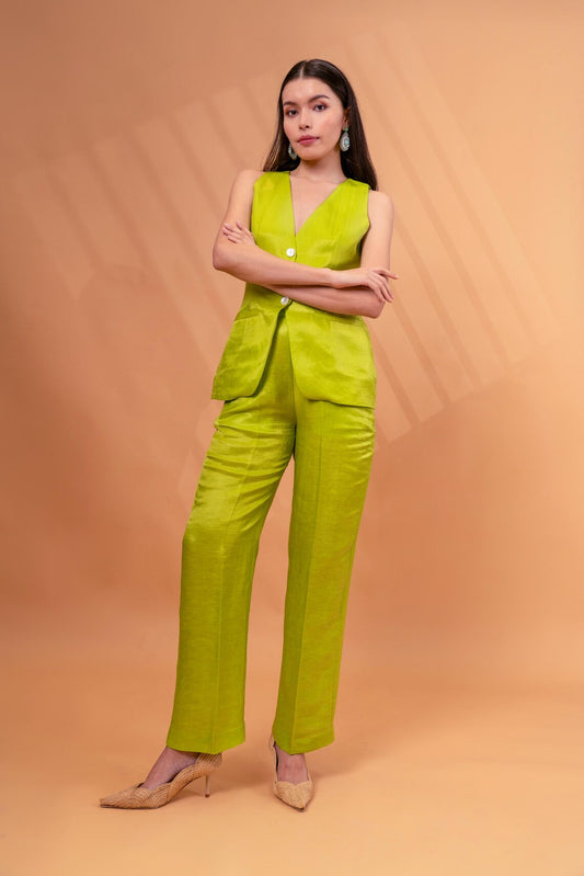 Co-ord Set with Waistcoat and Pants